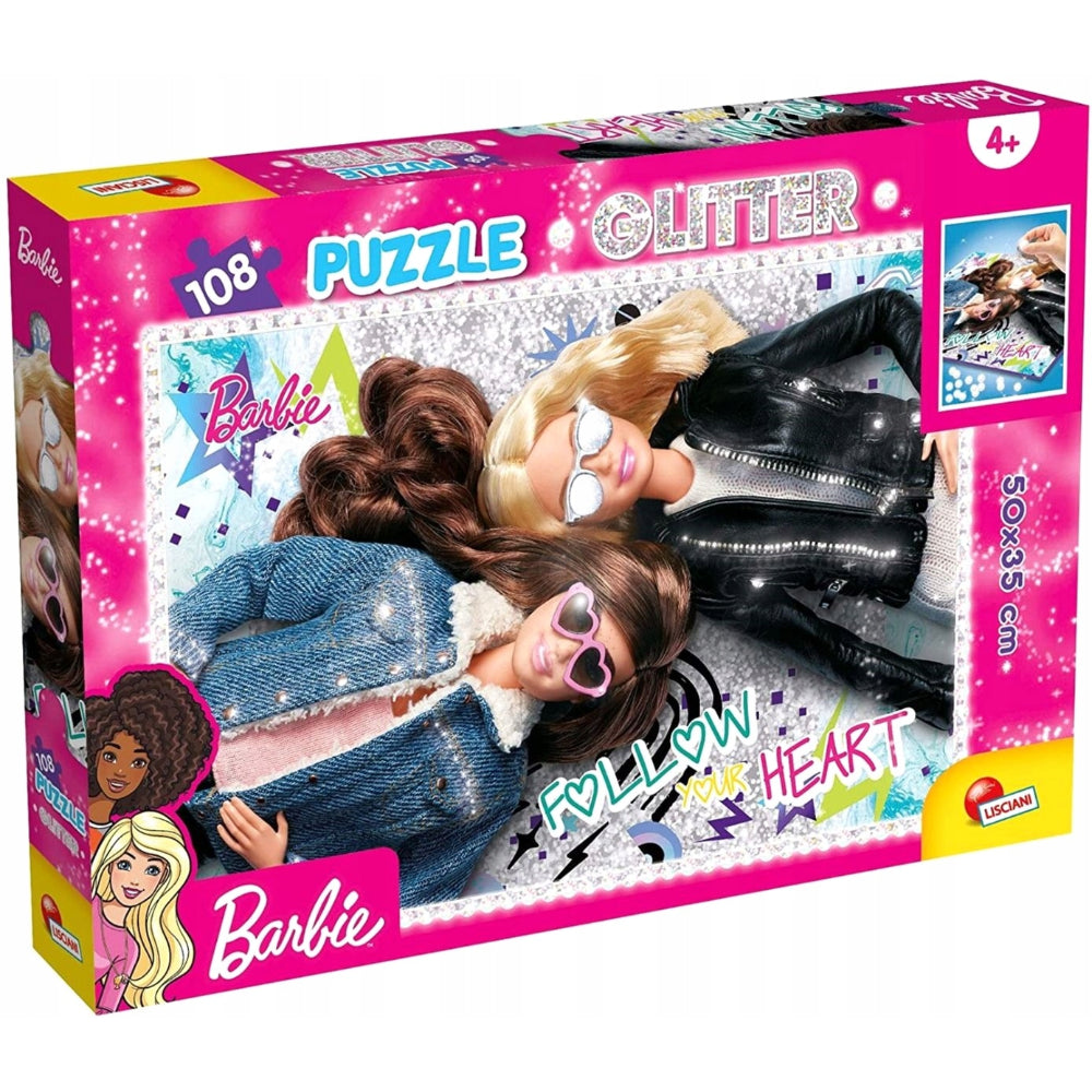 Barbie Glitter Puzzle Best Day Ever - 108 Pcs