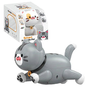 Smart Adorable Pet Cat with USB Battery – Grey