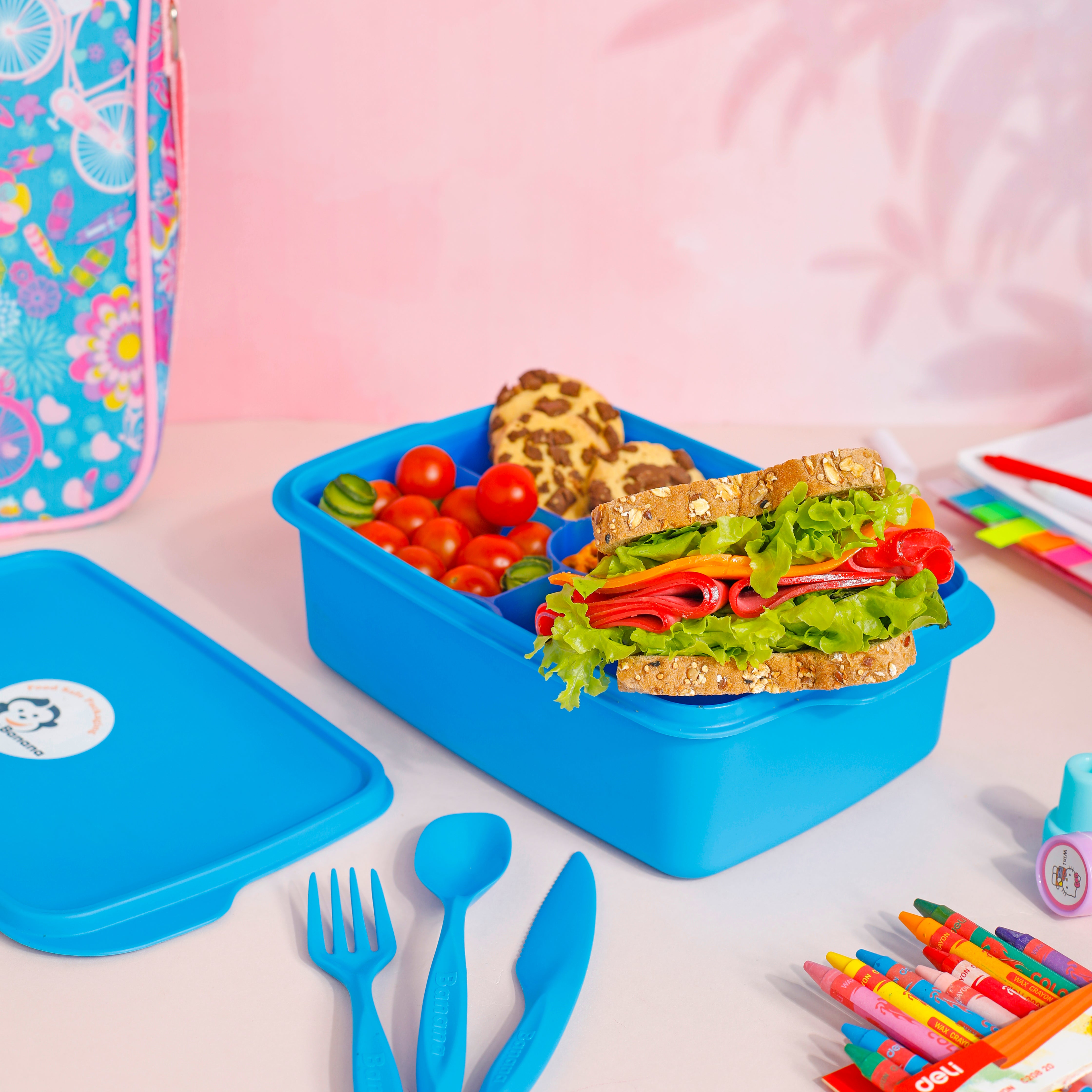 Turquoise Lunch Box