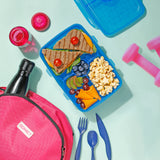 Banana Lunch Box With Splitter 2 Levels (2 L)