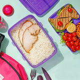 Banana Lunch Box With Splitter 2 Levels (2 L)