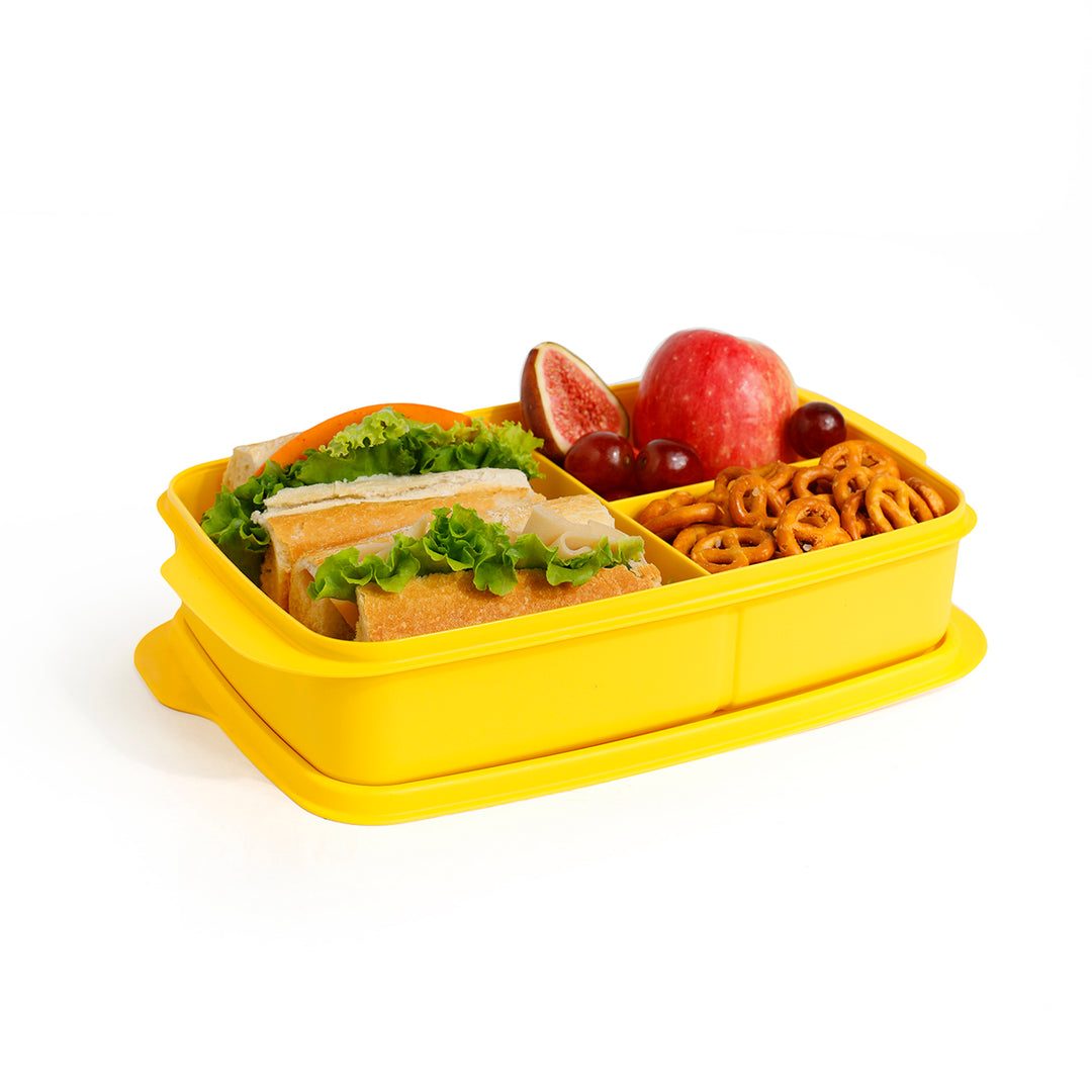 Banana Divided Lunch Box – 1 L (Yellow)