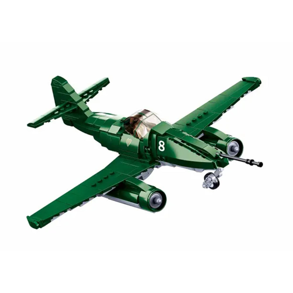 Sluban Army Battle of Budapest Fighter Jet Building Blocks Set - 338 Pcs