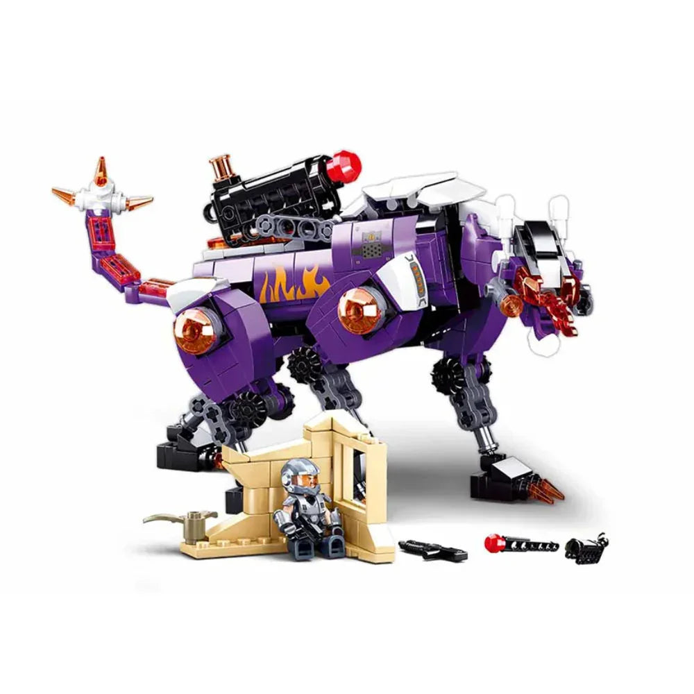 Sluban Atomic Storm Sword Master Hunting Hours - 382 Pcs