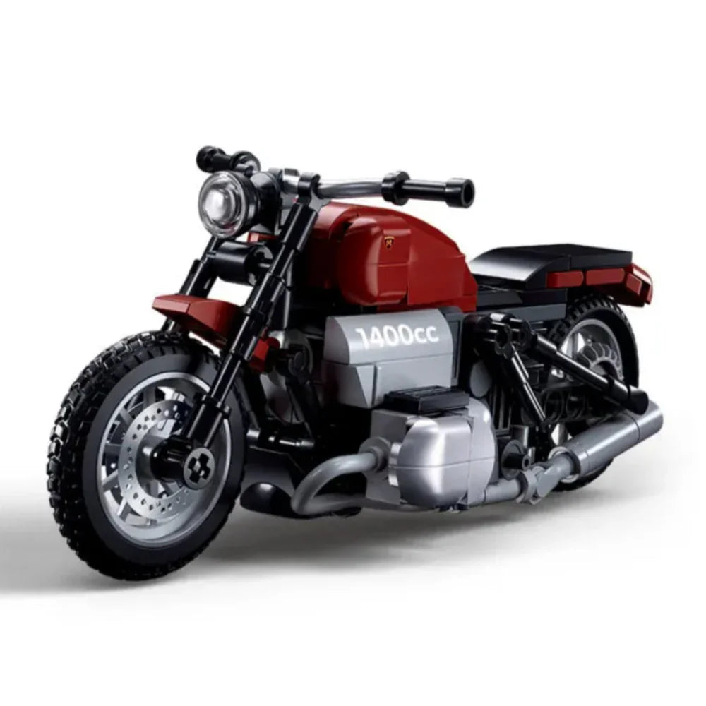 Sluban Model Bricks Motorcycle R18 Building Blicks Set - 222 Pcs
