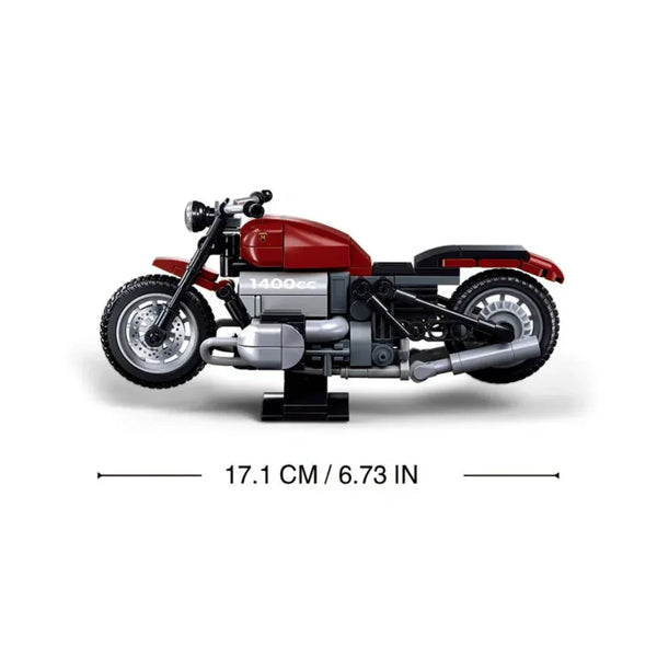 Sluban Model Bricks Motorcycle R18 Building Blicks Set - 222 Pcs