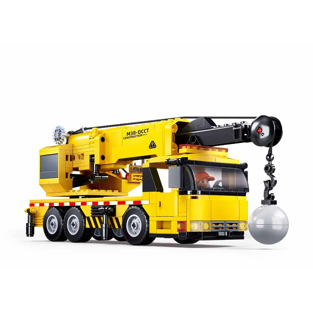 Sluban Wheeled Crane - 293Pcs