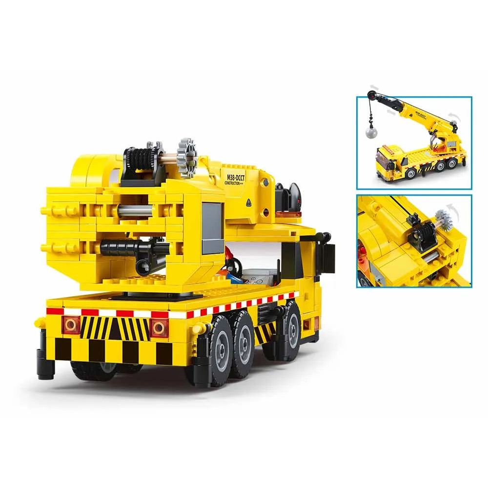 Sluban Wheeled Crane - 293Pcs