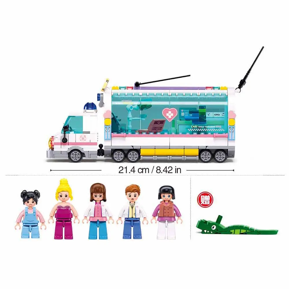 Sluban Metropolis Mobile Hospital - 477Pcs