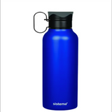 Sistema Navy Stainless Steel Bottle Traverse 600 ml