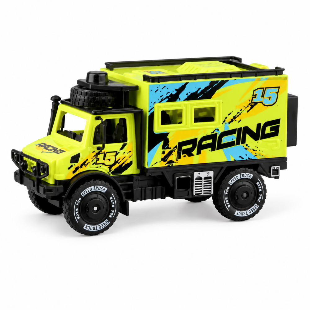 Off-Road Monster Truck Toy Set (Light & Sound) – Yellow