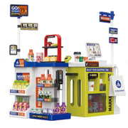 Kids Supermarket Playset – 67 Pcs