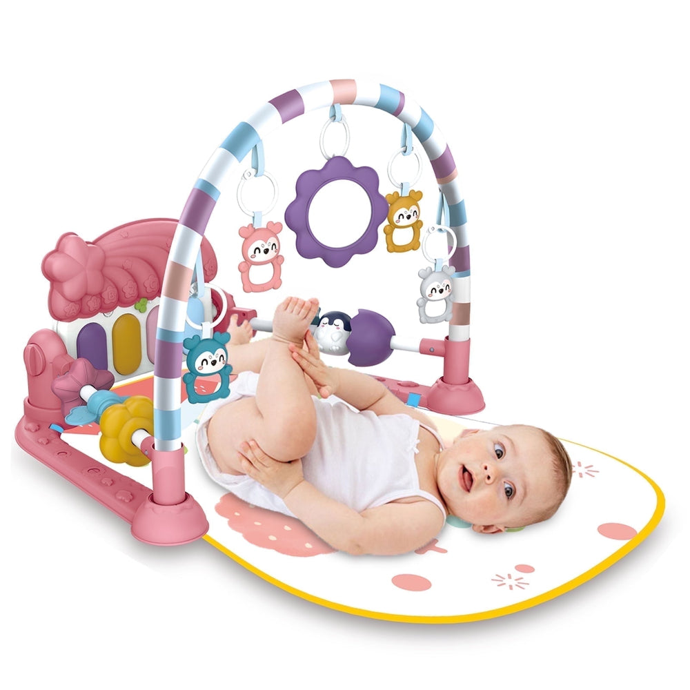 Multi-Function Baby Fitness Blanket – Pink