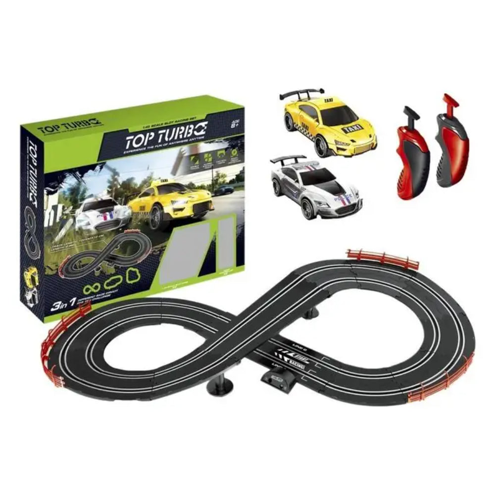 Autotrack-Turbo: Eight – 280 cm Racing Playset