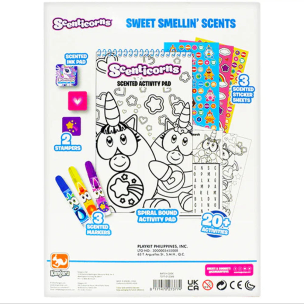 Scenticorns Scented Activity Book