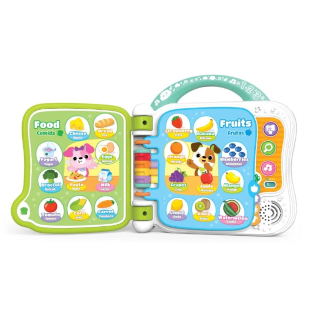 WinFun 110 Bilingual Learning Book – First Words - Toys