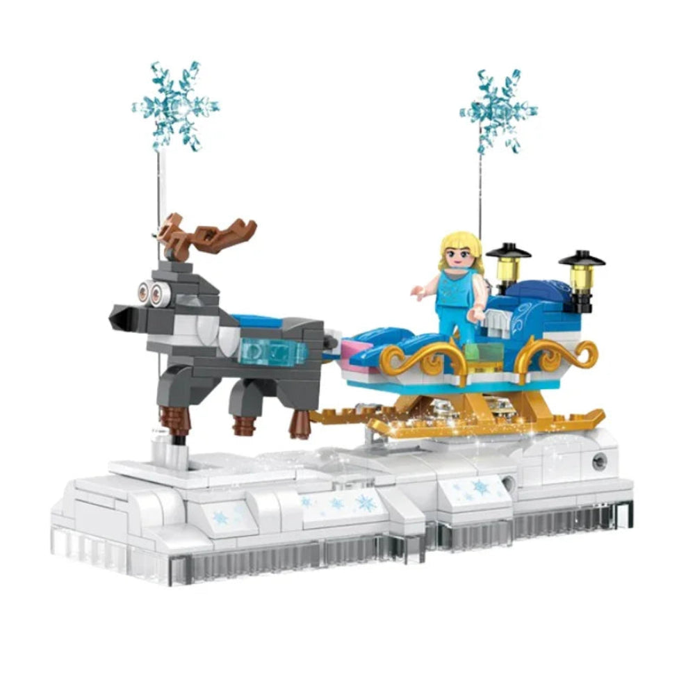 Cogo Fairytale Dream Sleigh Building Blocks Set – 306 Pieces