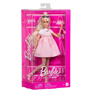 Barbie Deluxe Style Doll #3 in Pastel Pink Barbiecore Dress With Oversized Bow and Blonde Hair