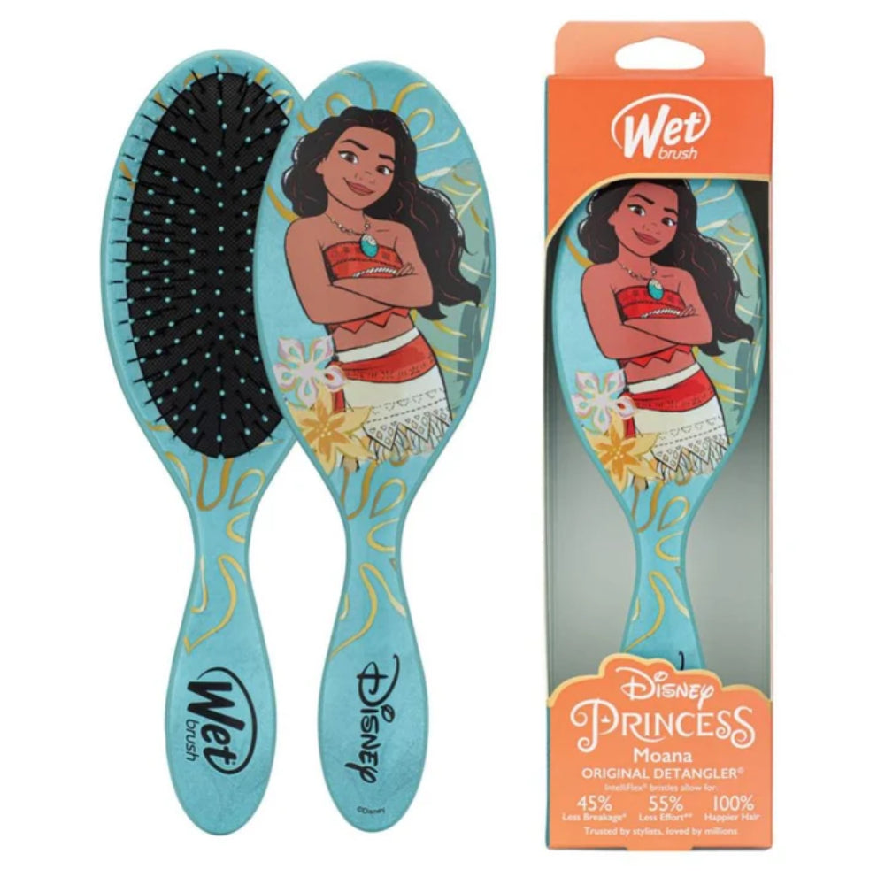 Wet Brush Original Detangler Disney Moana Hair Brush – Aqua