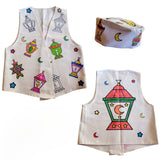 Ramadan Vest & Hat – Color It Yourself!