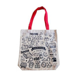 Ramadan Small Tote Bag – Color It Yourself!