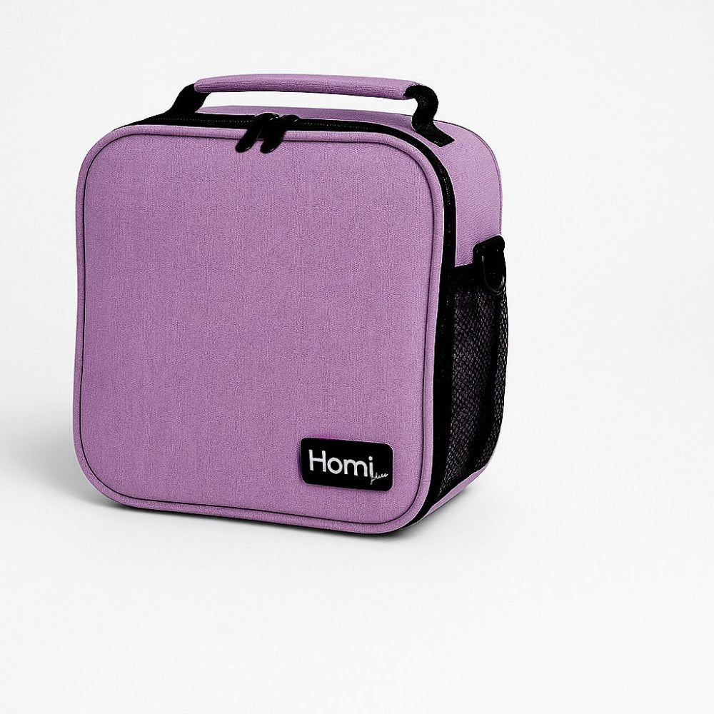 Homi Plus Thermal Bag 5.5L with a Side Mesh Pocket - Purple