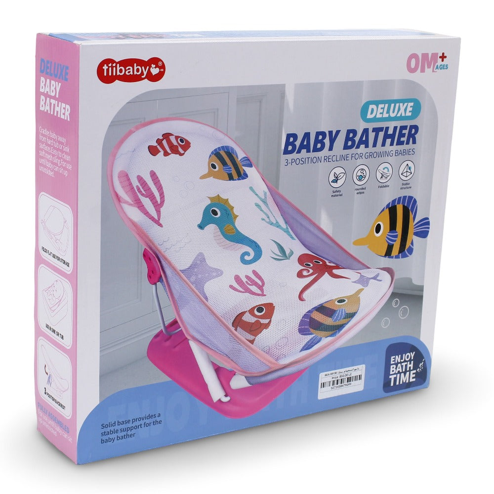 Tiibaby Deluxe Baby Bather – Pink