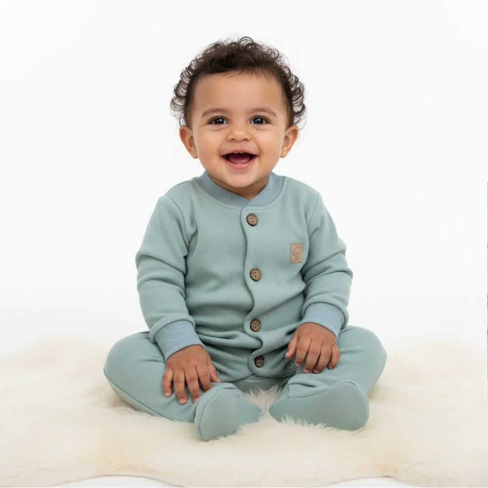 Unisex Baby Plain Baby Footie