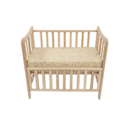 Wooden Baby Crib with Mattress – 100×60 cm