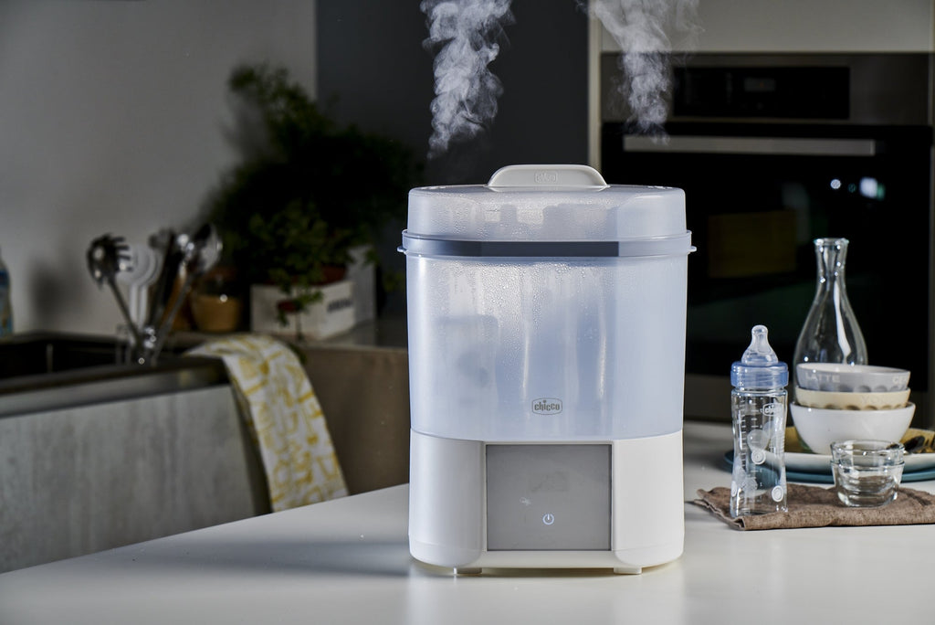 Chicco 2 in 1 Sterilizer with Dryer – Fast, Hygienic & Hassle-Free