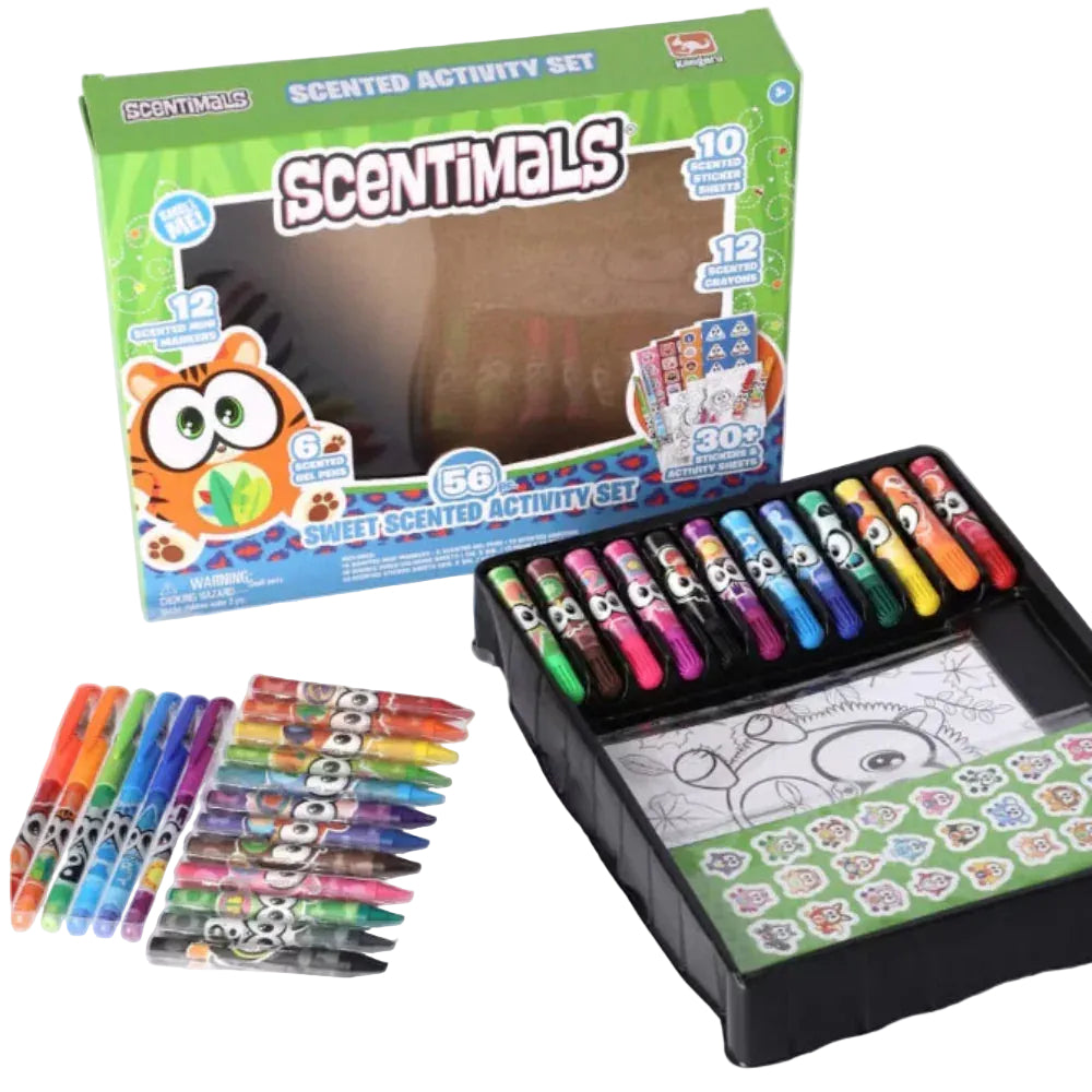 Scentimals Sweet Scented Activity Set - School - Kangaru
