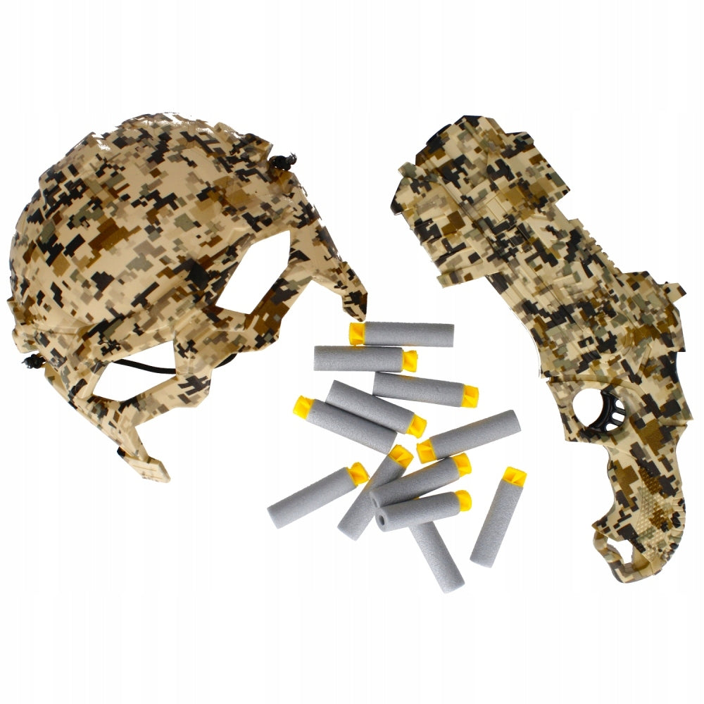 Military Series Camouflage Soft Bullet Gun Set - Toys - OKO
