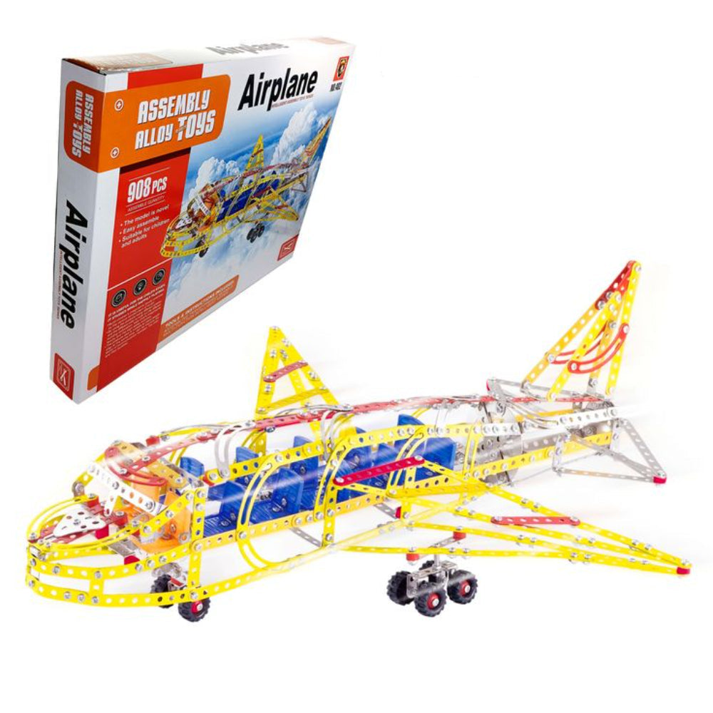 DIY Assembling Aircraft Toy - 908 Pcs