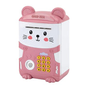 Music Saving Box Electronic Piggy Bank – Pink