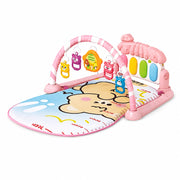 Baby Fitness Piano Play Gym Mat – Pink