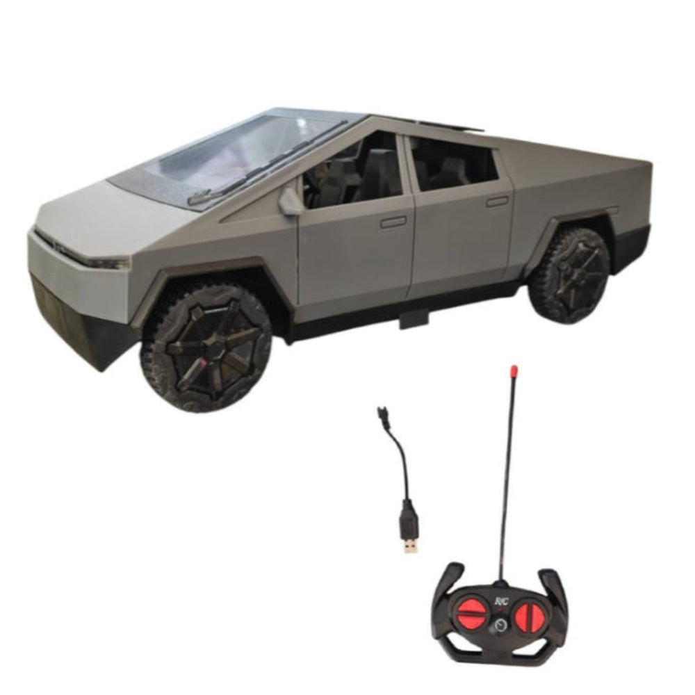 Tesla Cybertruck Off-Road 1:14 Scale RC Toy Car – Silver