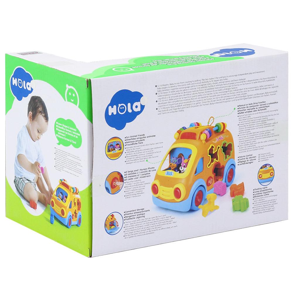 Activity Shape Sorting Bus - Ourkids - Hola
