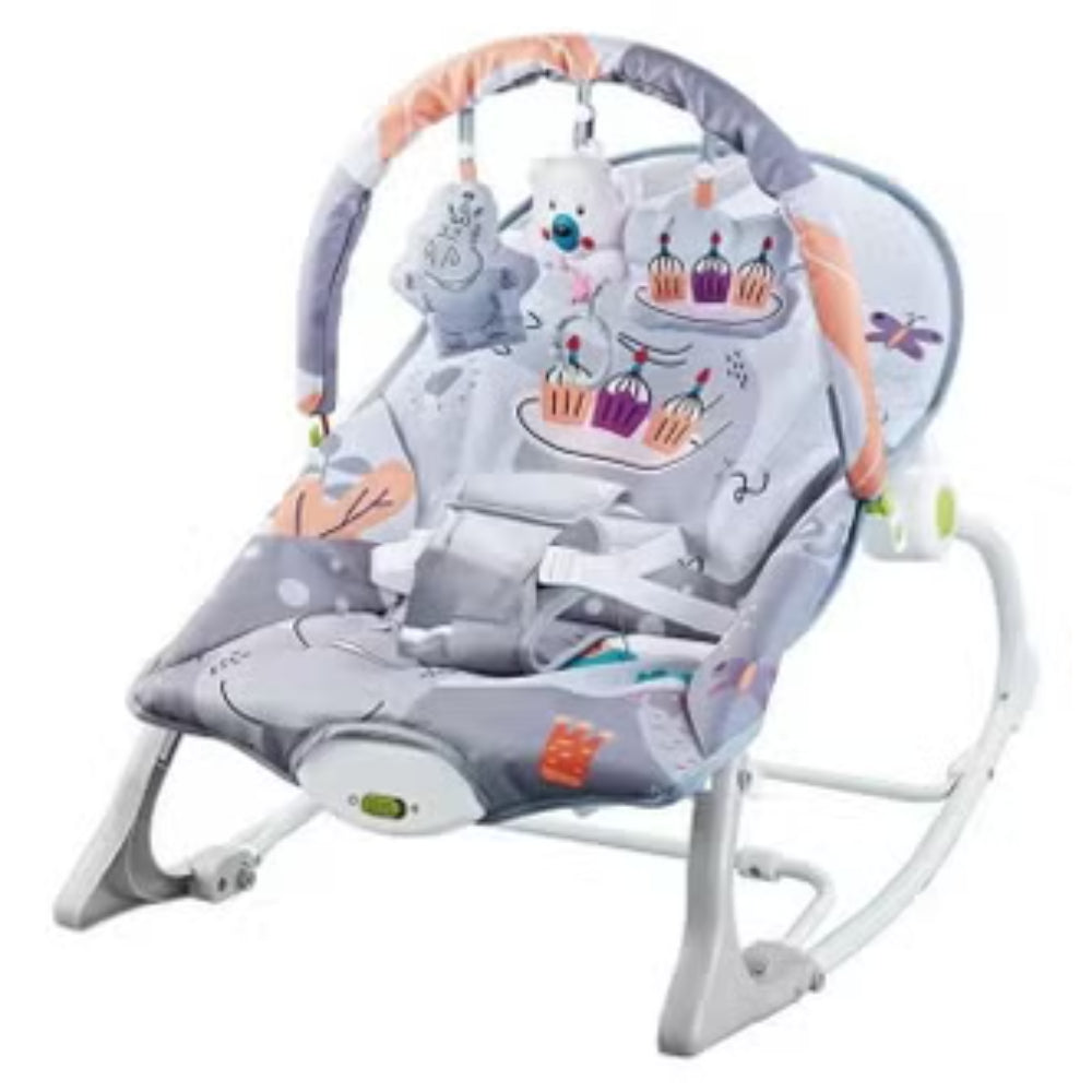 Ayinr 10-in-1 Baby Rocker – Grey