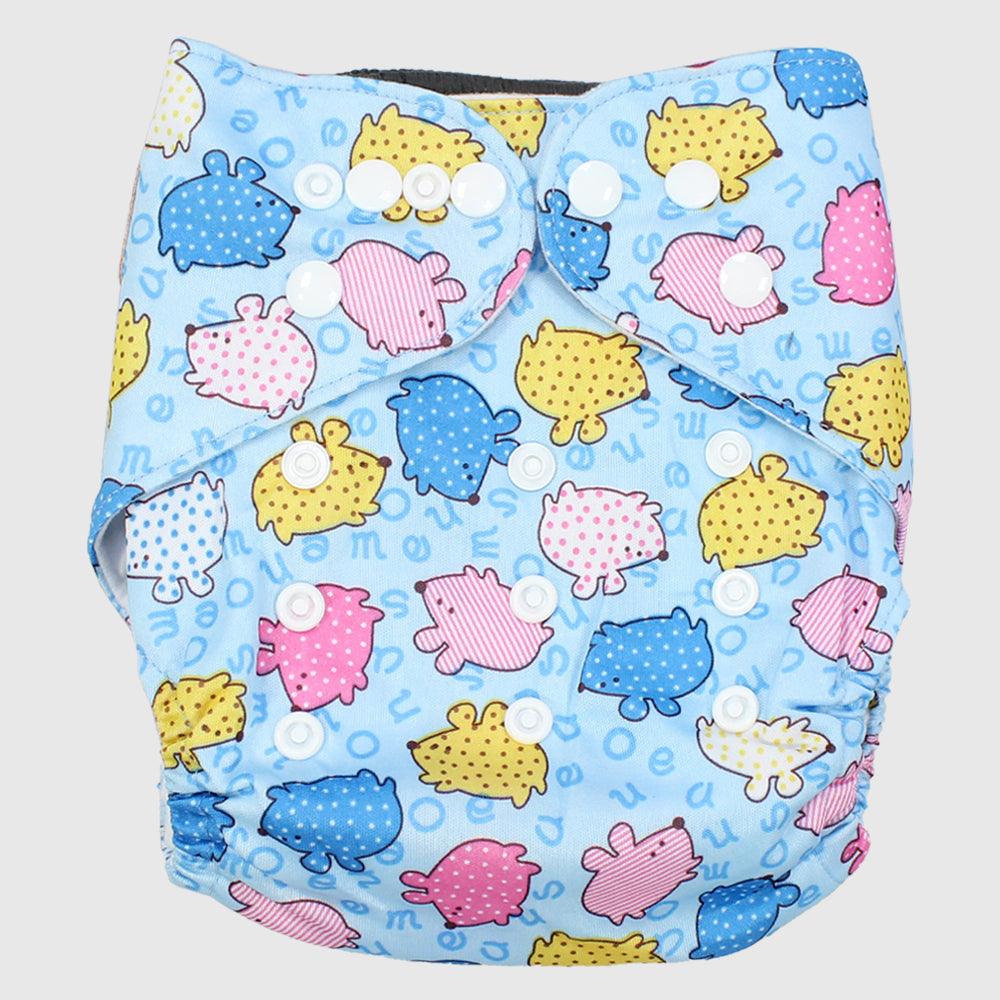 Adjustable And Reusable Diaper (Baby Mice) - Ourkids - Global