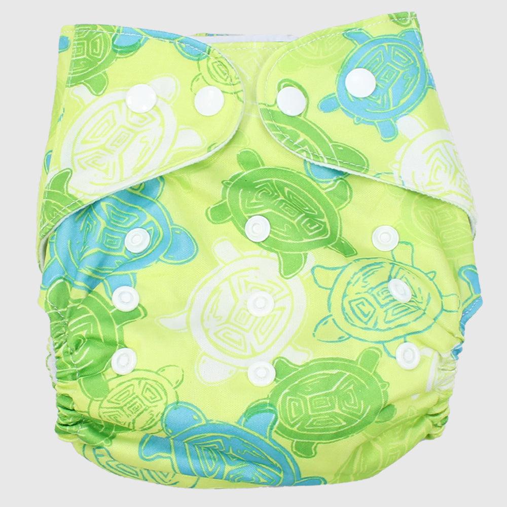 Adjustable And Reusable Diaper (Turtles) - Ourkids - Global