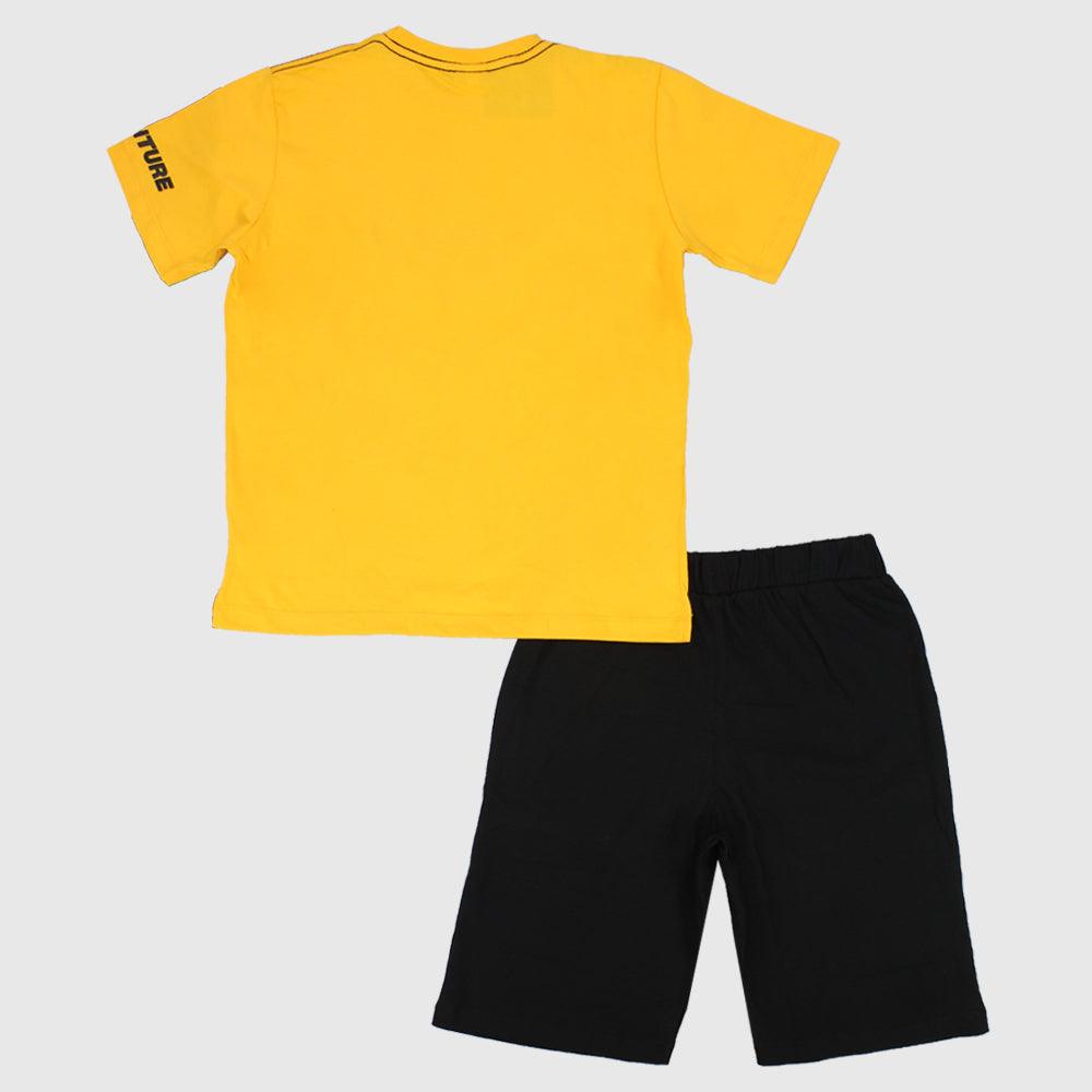 Adventurous Short-Sleeved Pajama - Ourkids - Morenella