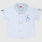 Airplane Short-Sleeved Shirt - Ourkids - Pompelo