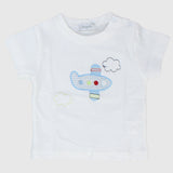 Airplane Short-Sleeved T-shirt - Ourkids - Pompelo