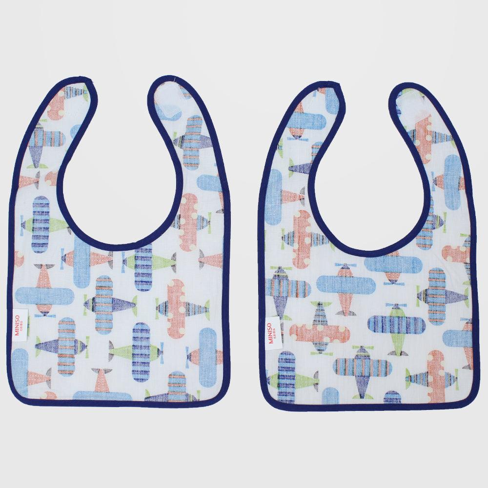 Airplanes Bib (Pack Of 2) - Ourkids - Bella Bambino