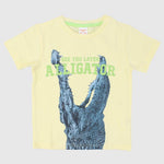 Alligator Short-Sleeved T-shirt - Ourkids - Quokka