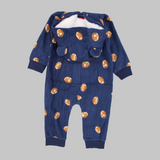 American Footballs Long-Sleeved Hooded Footless Onesie - Ourkids - Carter's