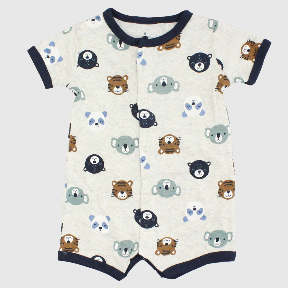 Animal Heads Romper - Ourkids - Baby Land