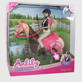 Anlily Doll (A jockey with a horse) - Ourkids - Anlily