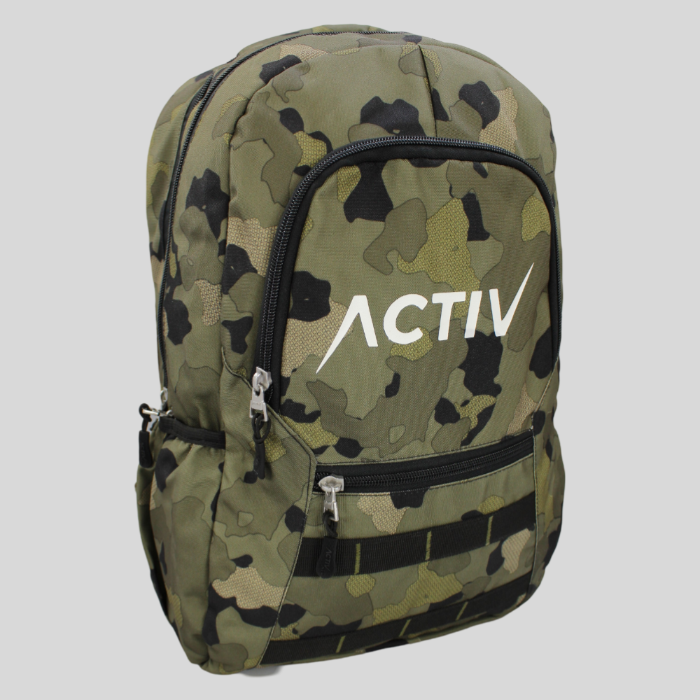 Army Green Laptop Backpack - Ourkids - Activ