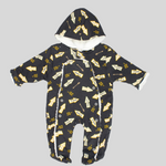 Arrows Long-Sleeved Baby Footie - Ourkids - Al Sayad